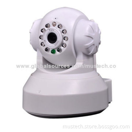 PTZ Wi-Fi Wireless IP Camera, 1/4-inch CMOS Sensor, 720P Resolution
